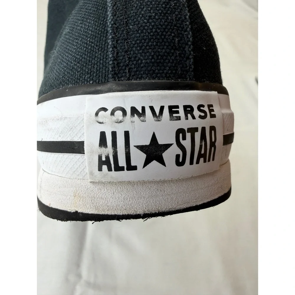 Converse Chuck Taylor All Star High Top Black Canvas Sneakers M7650